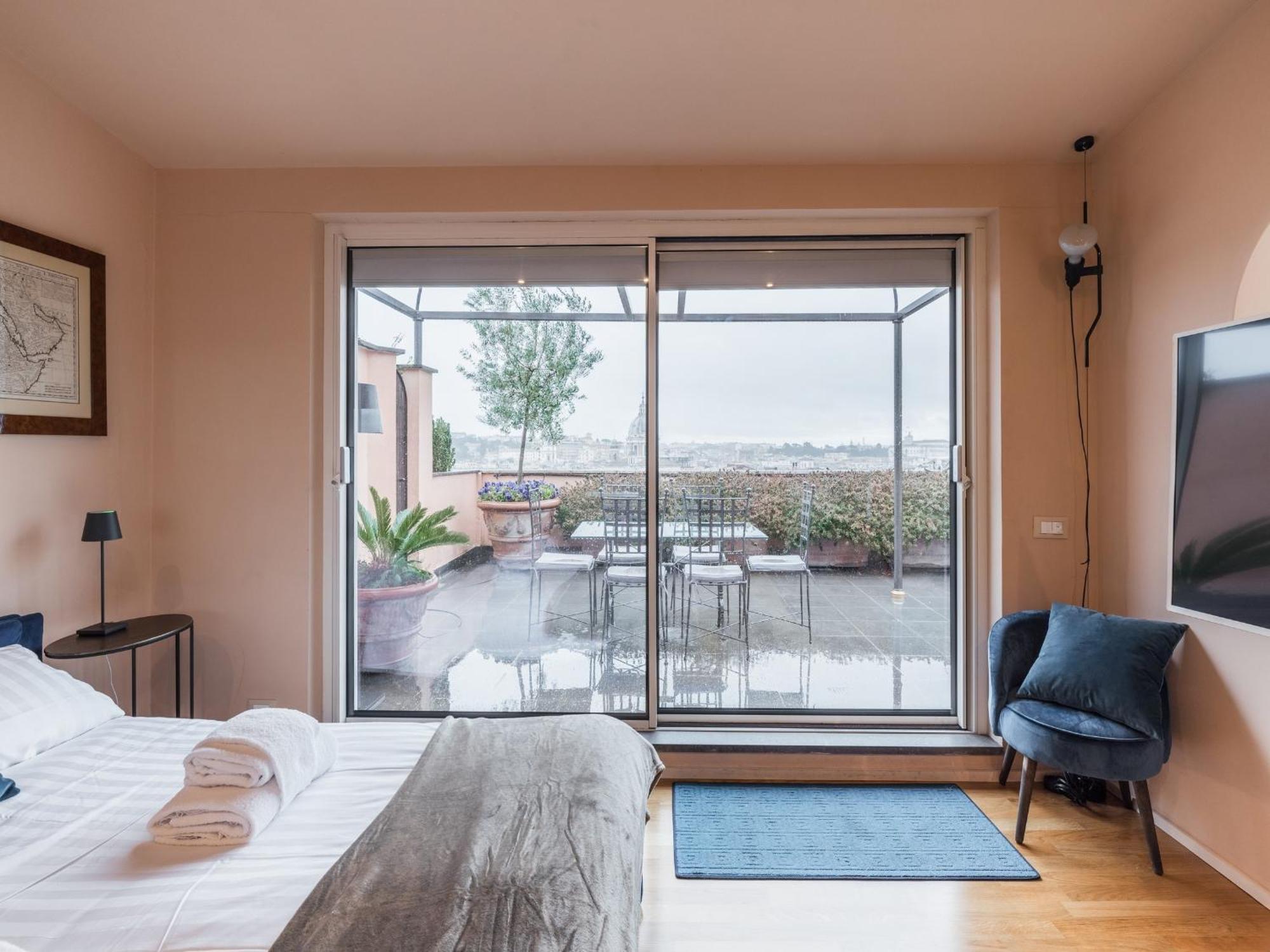The Best Rent - Spacious Apartment With Terraces With Panoramic View Of רומא מראה חיצוני תמונה