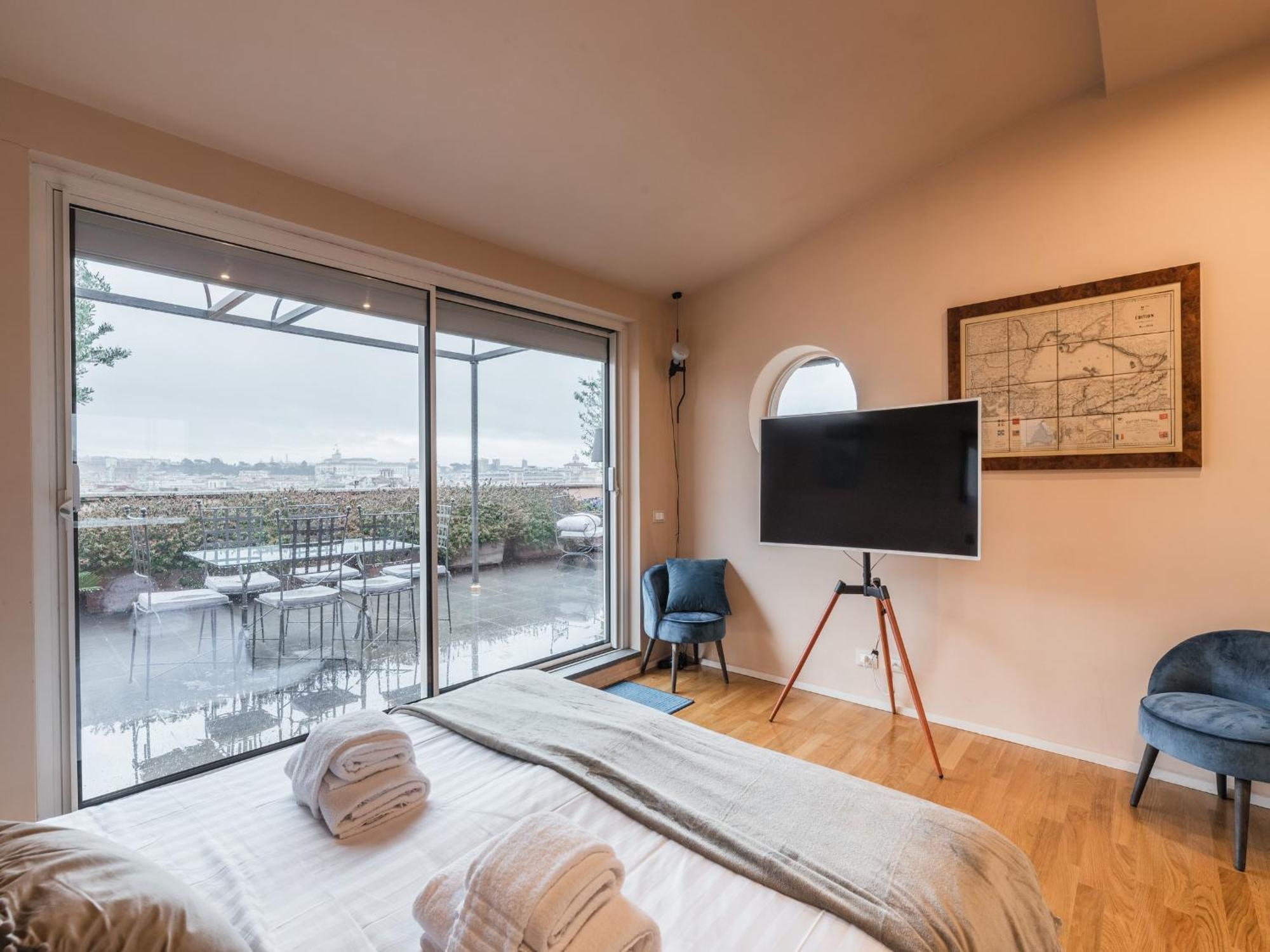 The Best Rent - Spacious Apartment With Terraces With Panoramic View Of רומא מראה חיצוני תמונה