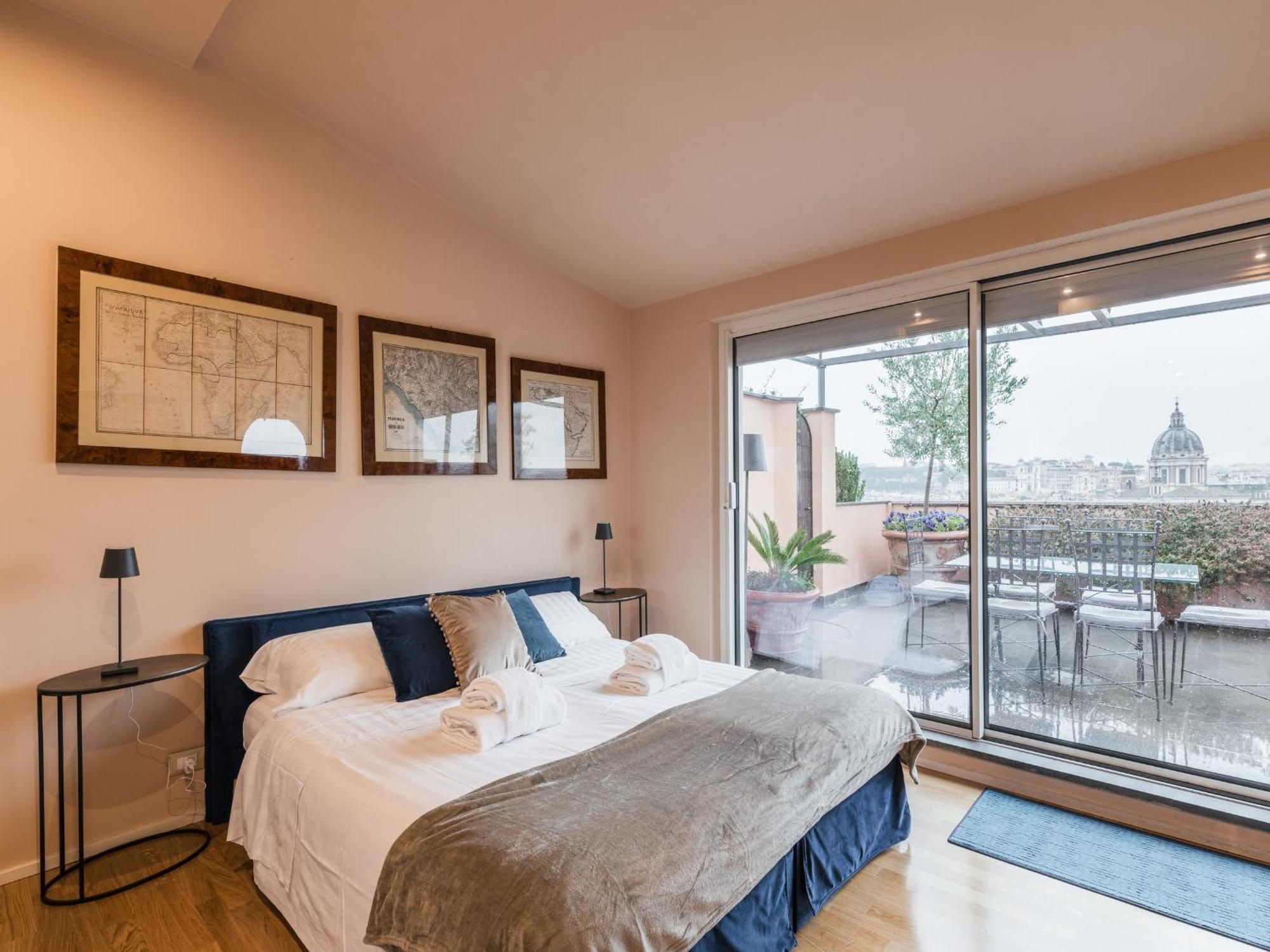 The Best Rent - Spacious Apartment With Terraces With Panoramic View Of רומא מראה חיצוני תמונה
